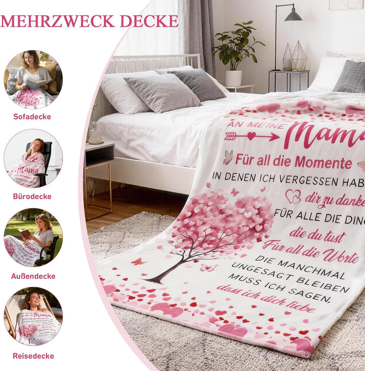 PRSTENLY Geschenke für Mama, Beste Mama Geschenk, Geschenk Mama's Geburtstag, Muttertagsgeschenk, Ge
