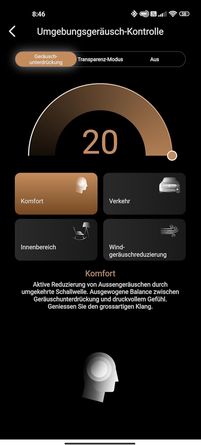 Humantechnik Bluetooth-Kopfhörer earisMAX, Bluetooth AURACAST™ Broadcast Audio