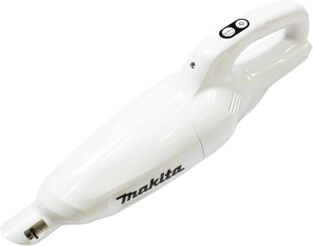 Makita Akku Staubsauger (Behälter 0,6 l, 3 Saugstufen, Saugkraft max. 30 W, mit Papierfilter, mit LE