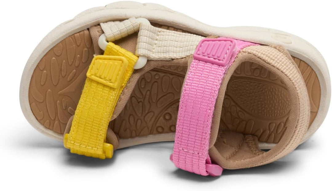 Bisgaard Unisex Kinder NicoSandal 34 EU Yellow Pink, 34 EU Yellow Pink