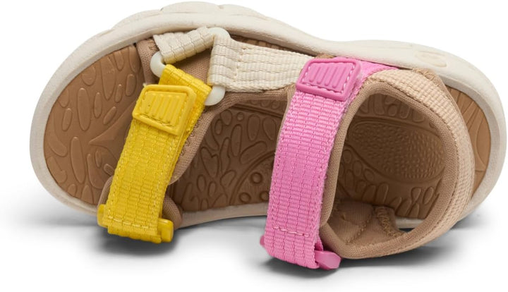 Bisgaard Unisex Kinder NicoSandal 34 EU Yellow Pink, 34 EU Yellow Pink