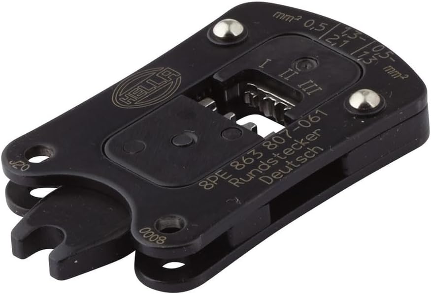 HELLA - Crimpzangeneinsatz - Metall - schwarz - Head tool Deutsch DT - 8PE 863 807-061