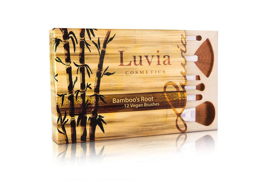 Vegane Kosmetik Pinsel, Luvia Cosmetics, 12 Make-Up Schminkpinsel Im Pinsel-Set, Für Sensible Haut,