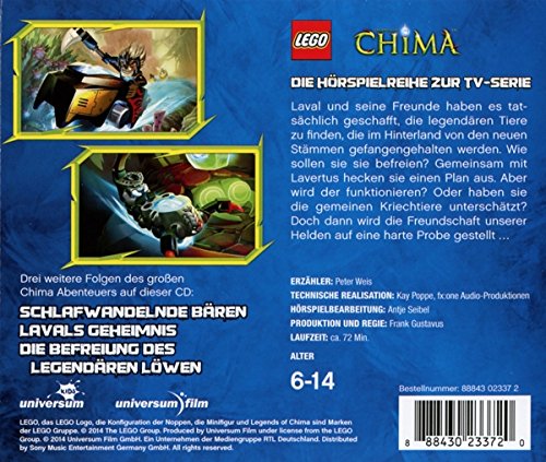 Lego Legends of Chima (Hörspiel 9), Audio-CD