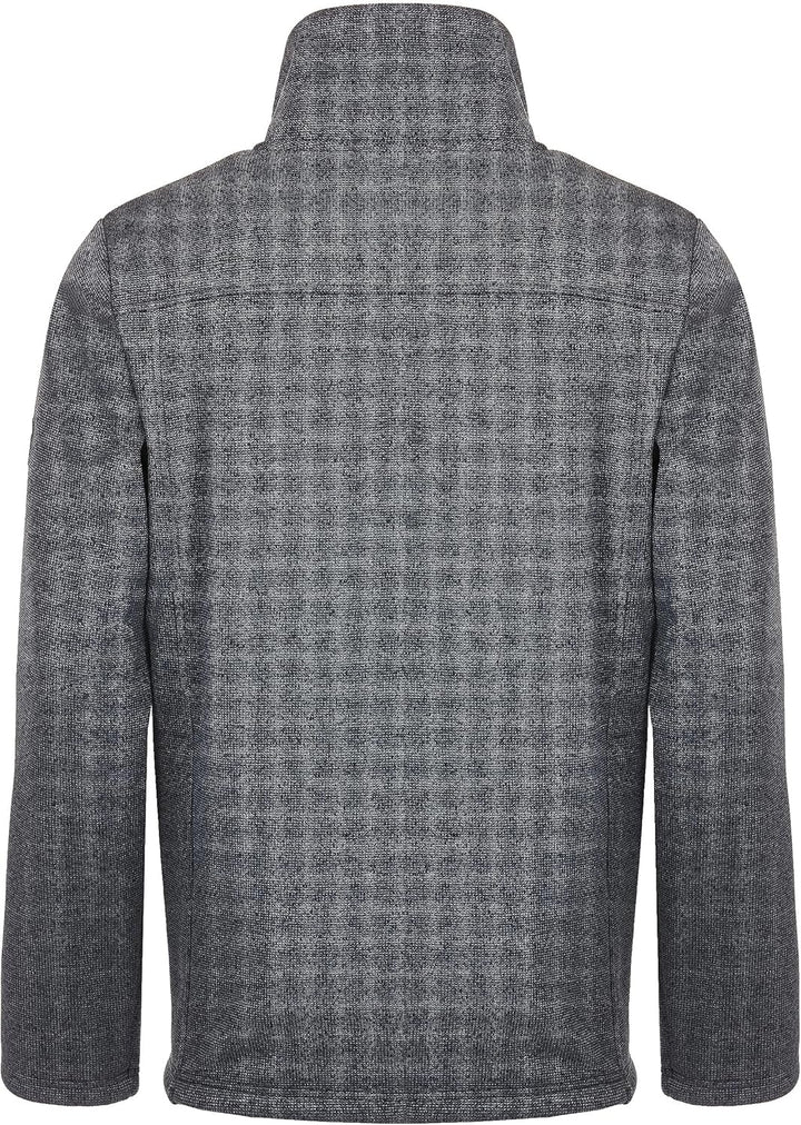 ELKLINE Herren Strickfleecejacke Fat Chance 1013043 XXL grey-black, XXL grey-black