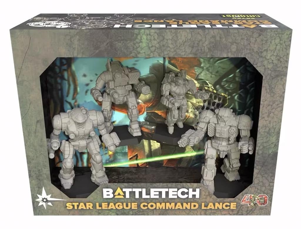 Catalyst Game Labs BattleTech | Miniatures | Star League Command Lance | Expansion | RPG | Roleplayi