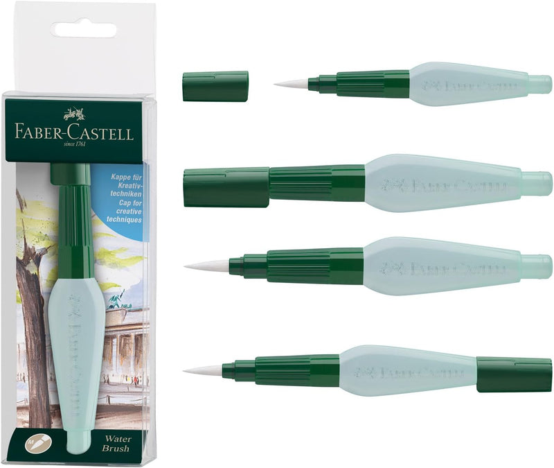 Faber-Castell 117590 Aquarellstifte Albrecht Durer 24 Metallkoffer Kunst und Grafik Wassertankpinsel