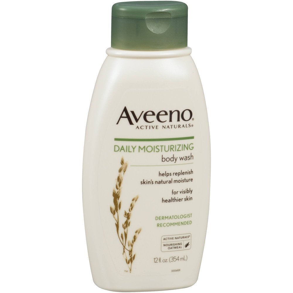 Aveeno Daily Feuchtigkeitsspendende Körperwäsche, 12 Unzen (2 Stück)