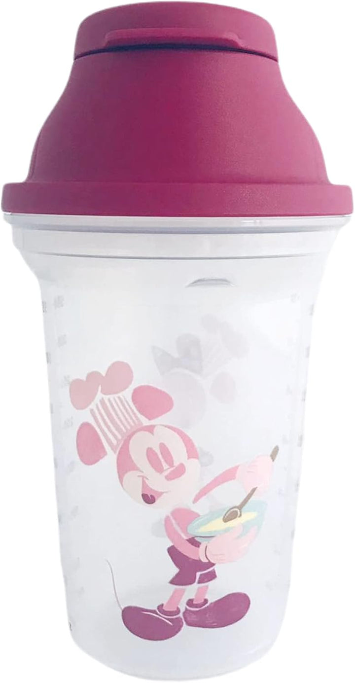Tupperware Backen Mix-Fix klein 350 ml brombeere dunkel lila pink Mickey Mouse Disney Motiv D214 Sha