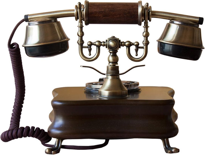 Opis 1921 Cable - Modell B - Retro Telefon/Altes Telefon mit Wählscheibe/Festnetztelefon Retro/Antik