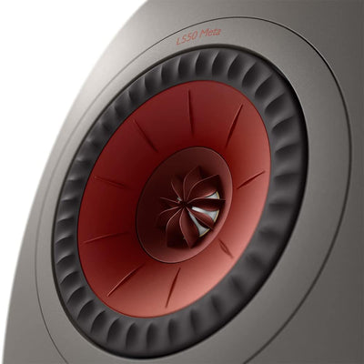 KEF LS50 Meta Regallautsprecher Titanium Grey, Monitorlautsprecher | HiFi | Heimkino | 40-100 Watt T