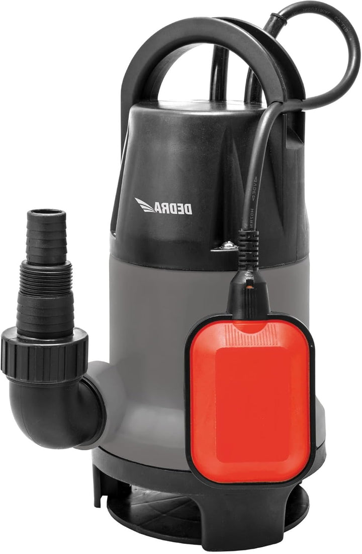 Tauchpumpe für sauberes und verschmutztes Wasser Garden DEDRA Stark 550W, Förderhöhe 7 m, Netzkabel