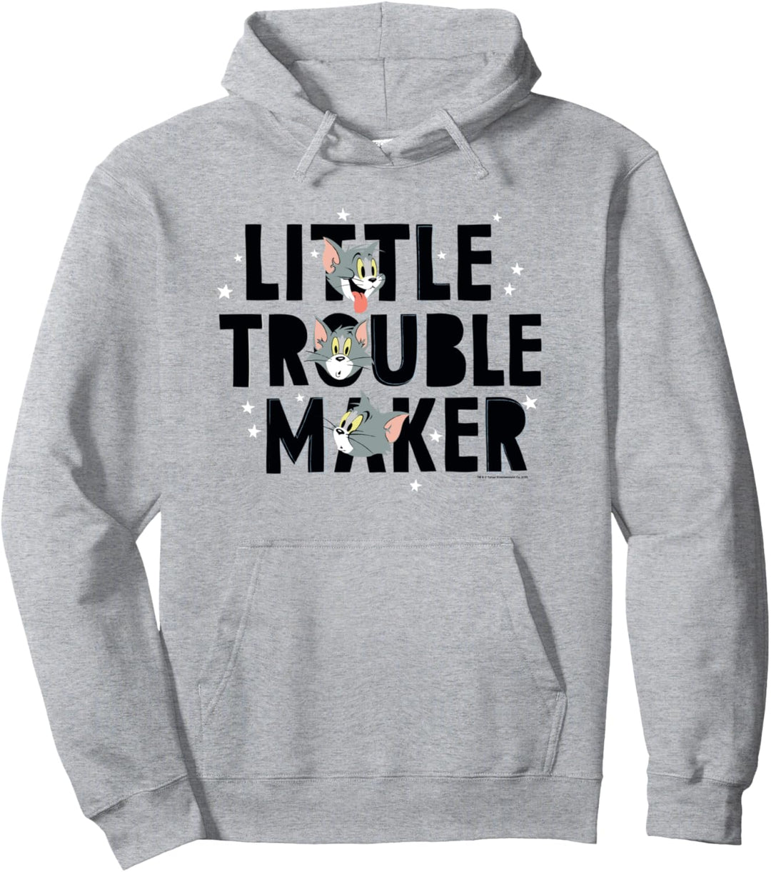 Tom and Jerry Little Trouble Maker Pullover Hoodie