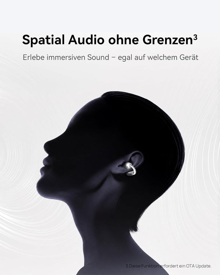 HUAWEI FreeClip 2 S Kabellose Kopfhörer, ganztägiger Komfort, 5,1 g, Blau | Adaptive Open-Ear-Techno