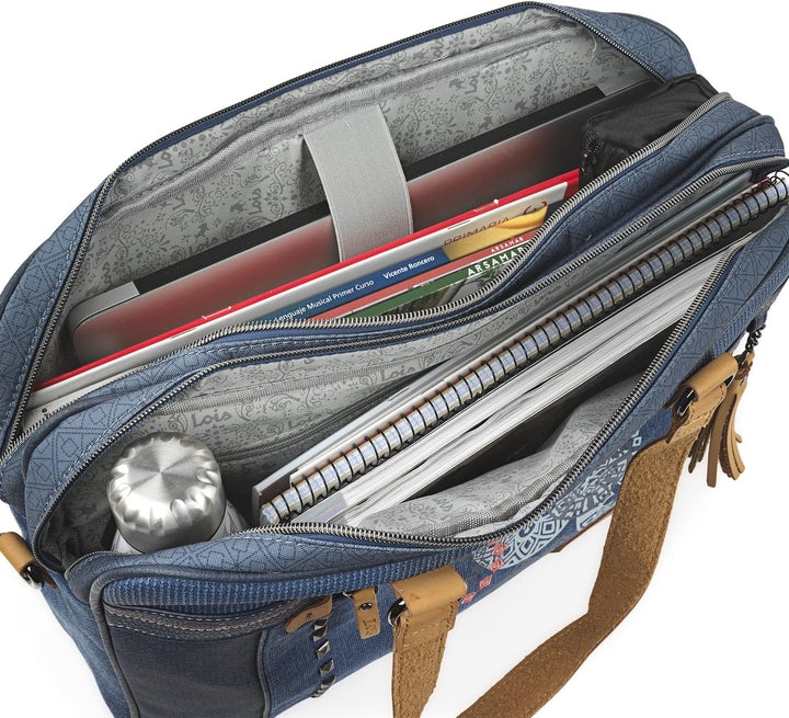 Lois - Laptoptasche - Frauen Laptoptasche. Businesstasche. Aktentasche und Schultertasche in einem -