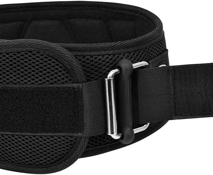 RDX RX4 Weightlifting Belt - EVA Foam Support, Adjustable Nylon Strap & Secure Fit I Gym Belt for Me