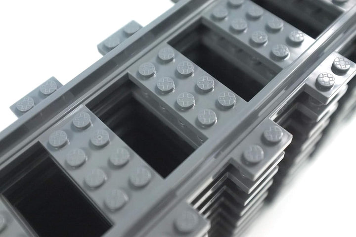Trixbrix.eu Crossings (Double Straight Tracks Box 10 Stück) Double straight tracks BOX 10pcs, Double