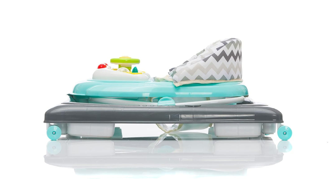 Fillikid Gehfrei Lauflernwagen Exclusiv | Lauflernhilfe mit Spielbrett & Anti-Rutsch-Funktion | Lauf