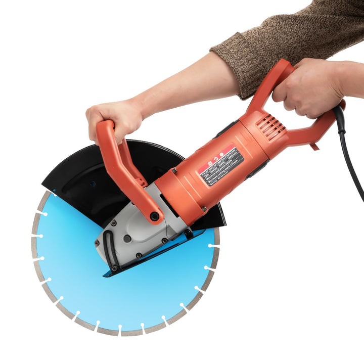 Mauernutfräse 3000W Elektrischer Wandfräser Schlitzfräse Betonfräse mit Sägeblatt 3800r/min für Schn