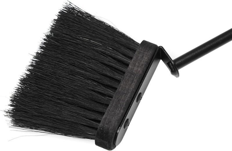 raik 21.02.769.2 Kaminbesteck, 4-teilig, schwarz beschichtet, 61cm