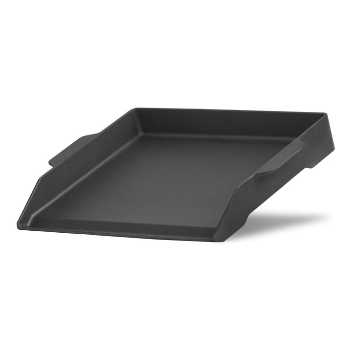 BBQ-Toro Gusseisen Grillplatte emailliert | 47 x 36 cm | BBQ Plancha, Grillplancha | Rechteckig, Uni