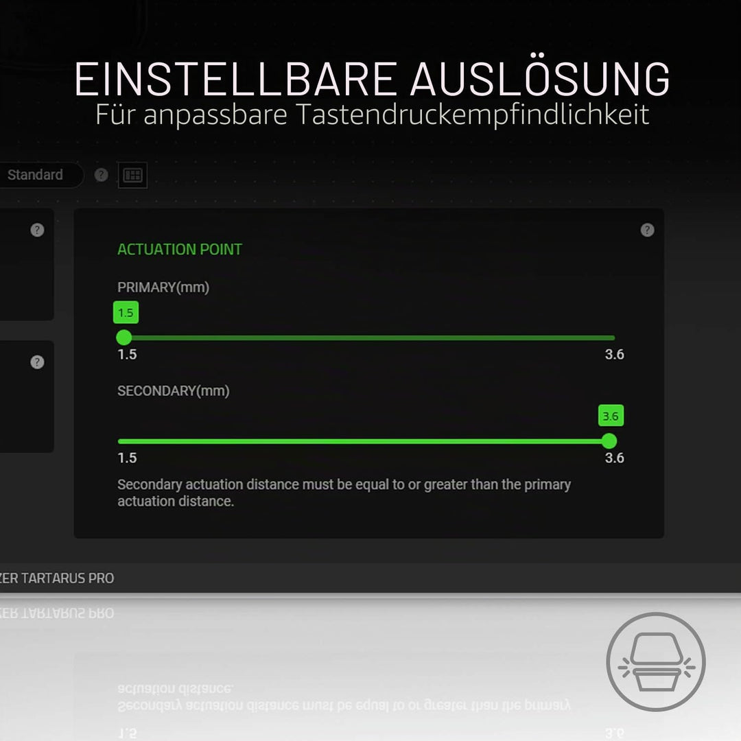 Razer Tartarus Pro Mercury - Gaming Keypad (Gamepad mit analog-optischen Tasten, 32 programmierbare