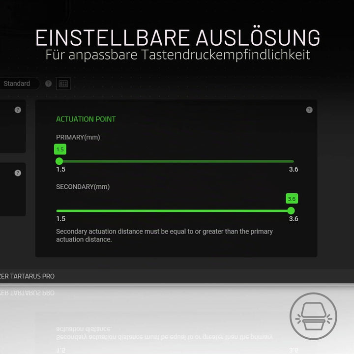 Razer Tartarus Pro Mercury - Gaming Keypad (Gamepad mit analog-optischen Tasten, 32 programmierbare