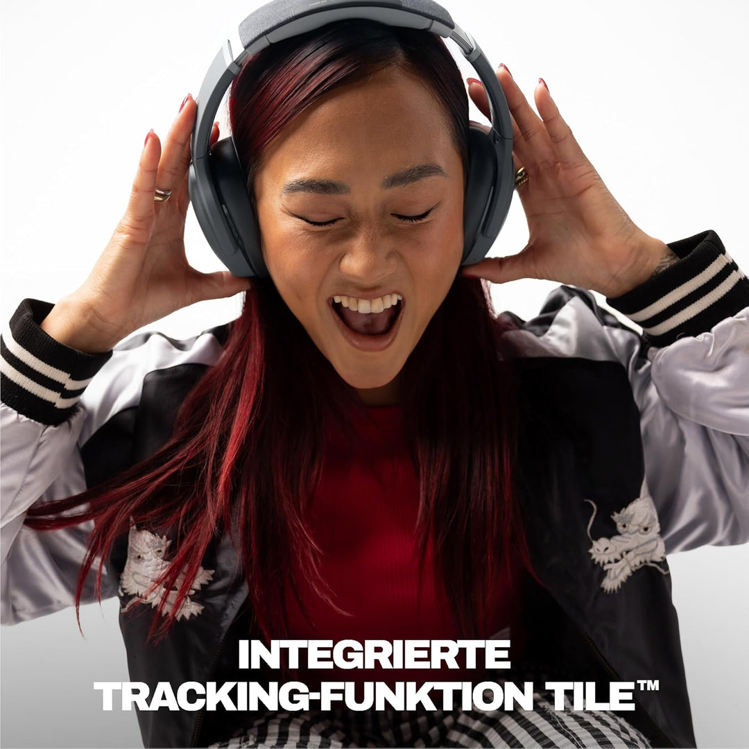 Skullcandy Crusher Evo Over-Ear Wireless-Kopfhörer mit Sensory Bass, 40 Std. Akkulaufzeit, Mikro, ko