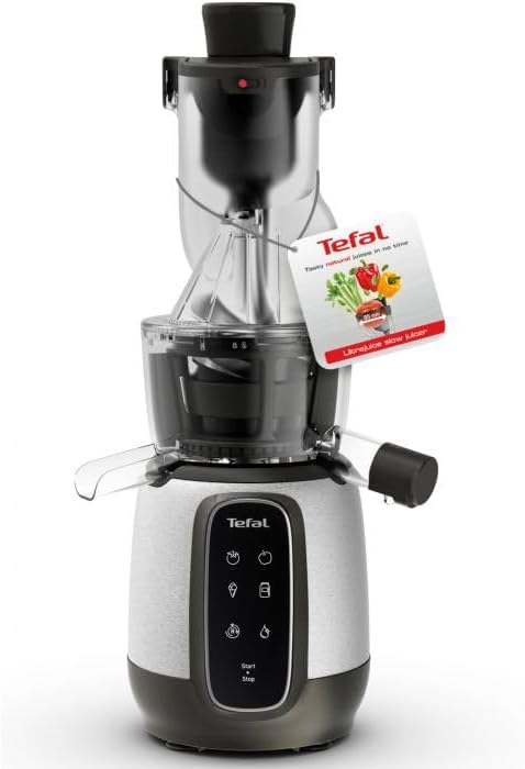 Fruit and vegetable juicer with auger Tefal Ultra Juice ZC605D38, 200 W, 0.8 L, Reverse function, Gr