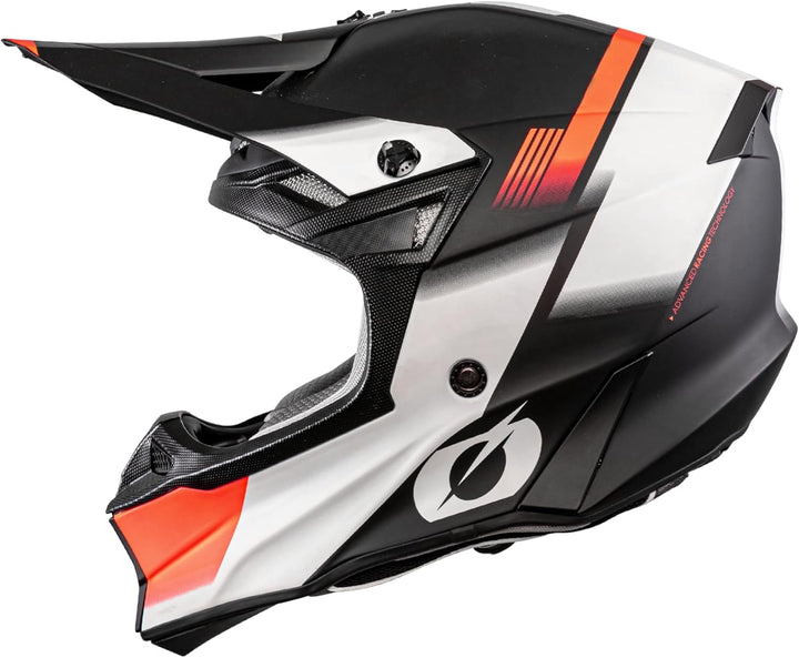 O'NEAL 10SRS Hyperlite Helm, Black/Neon Yellow