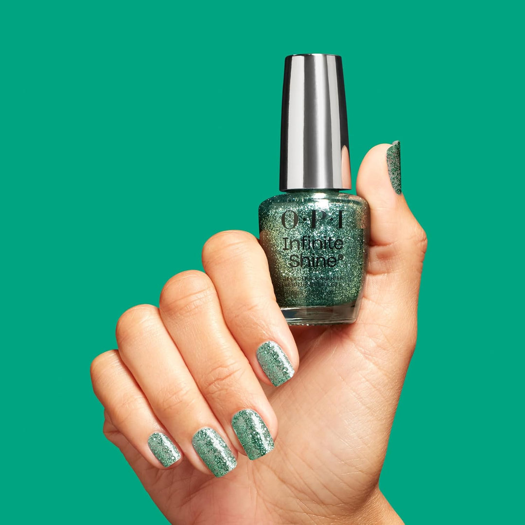 OPI Infinite Shine Nagellack – Hang the Mintsell - Good Enough to Treat Collection – vorgehärtete Ge