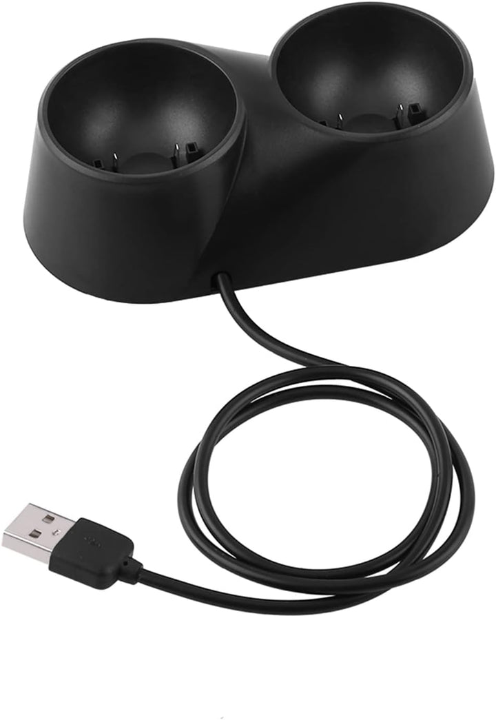 Ladegerät Ps3 Move Ladegerät 13×7×5 Dual Dock Ladestation Ständer Vr Remote Controller