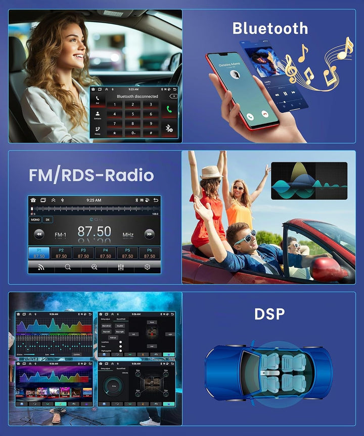 6G+128G 8 Core Wireless Carplay Android Autoradio 2 Din für Mercedes Benz ML GL W164 ML350 ML500 GL3