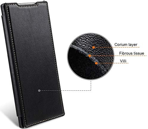 STILGUT Book Case kompatibel mit Samsung Galaxy Note 20 Ultra Hülle aus Leder zum Klappen, Klapphüll
