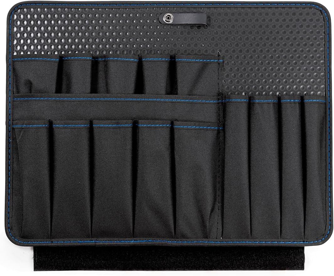 B&W Werkzeugkoffer BASE mit Werkzeugeinsteckfächern (Koffer aus ABS, Volumen 28,1l, 46,3 x 35,5 x 17