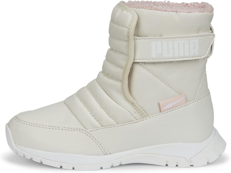 PUMA Unisex Kinder Nieve Boot WTR Ac Ps Sneaker 28 EU Nimbus Cloud White, 28 EU Nimbus Cloud White