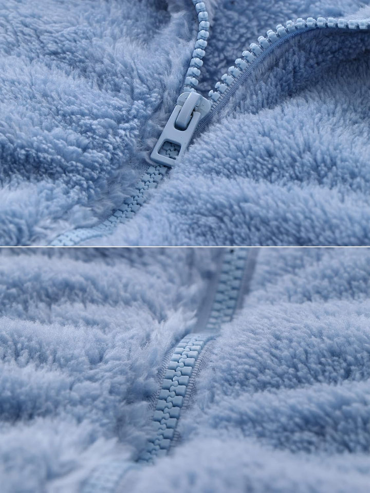 Kinder Fleece Weste Winter Baby Kleinkind Jungen Mädchen Eltern-Kind Fleeceweste Super Warm Plüsch S