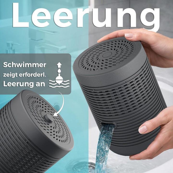King Kong State Luftentfeuchter ohne Strom | bis 27m² | inkl. 3-Monatsvorrat Luftentfeuchter-Granula