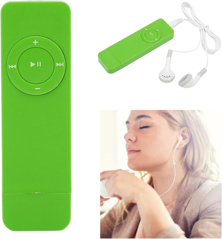 ASHATA MP3 Player, 64 GB Tragbarer Digitaler Verlustfreier Musik MP3 Player, Tragbarer HiFi Sound MP