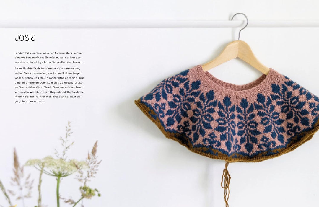 Skandinavische Top-down-Pullover: 12 Strickmodelle mit aussergewöhnlicher Rundpasse, Taschenbuch