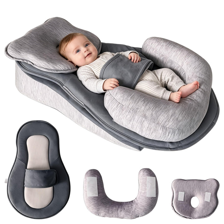 Stillkissen, Flaschenfütterung Kissen, Multifunktionales Nursing Breastfeeding Pillow, Ergonomisches