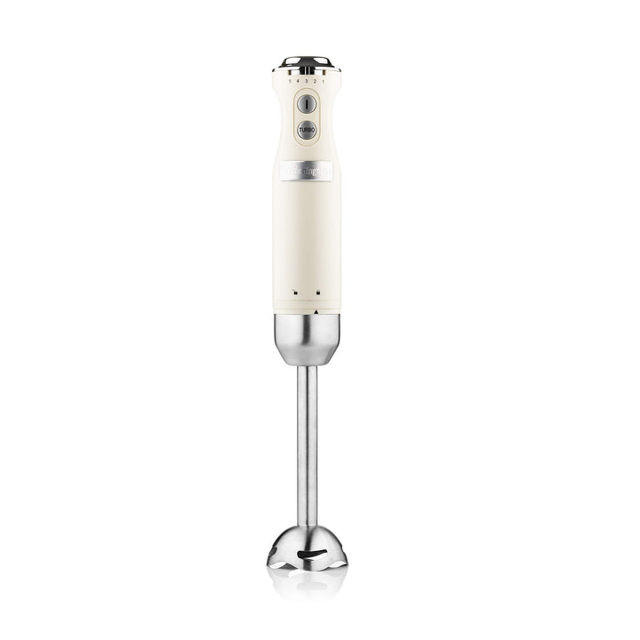 Westinghouse Retro Stabmixer, 4 Geschwindigkeitsstufen, Turbofunktion, 2 Flügelmesser, Edelstahl, Er
