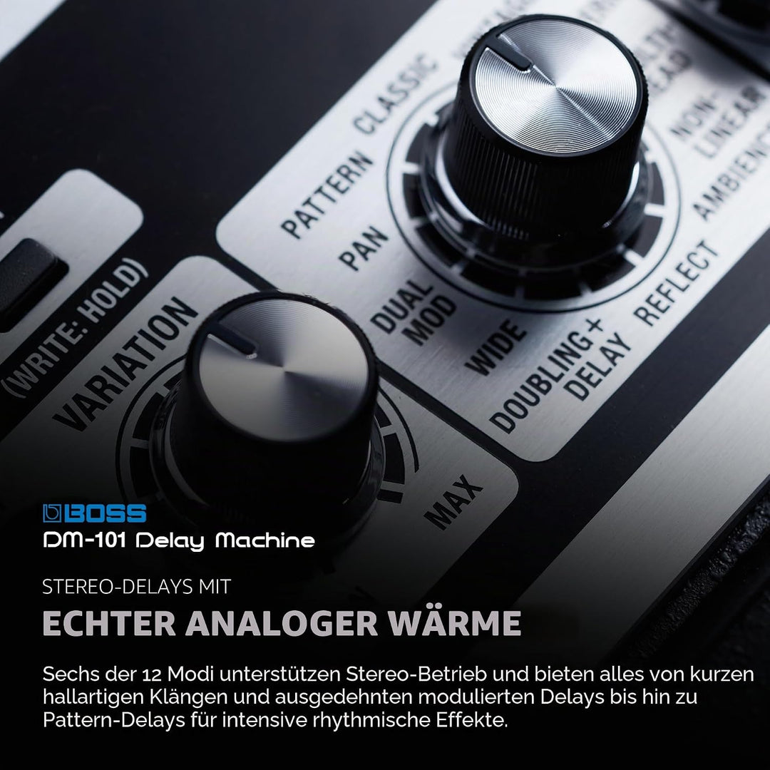 Boss DM-101 Delay Machine Analoges Effektgerät Pedal für Gitarre