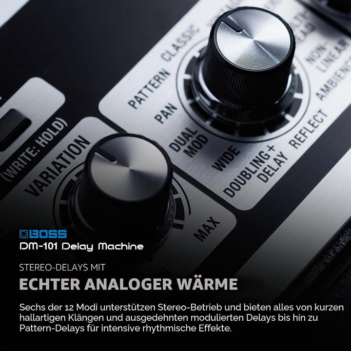 Boss DM-101 Delay Machine Analoges Effektgerät Pedal für Gitarre