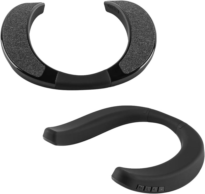 Sarini Tragbarer Bluetooth-Nackenbügel-Lautsprecher, kabelloser Surround-Sound mit Mikrofon für Spor