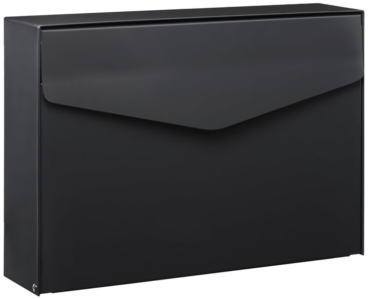 MEFA by Renz Letter 110 (Farbe Anthrazitgrau - RAL 7016, Postkasten mit Sicherheitsschloss, Designbr