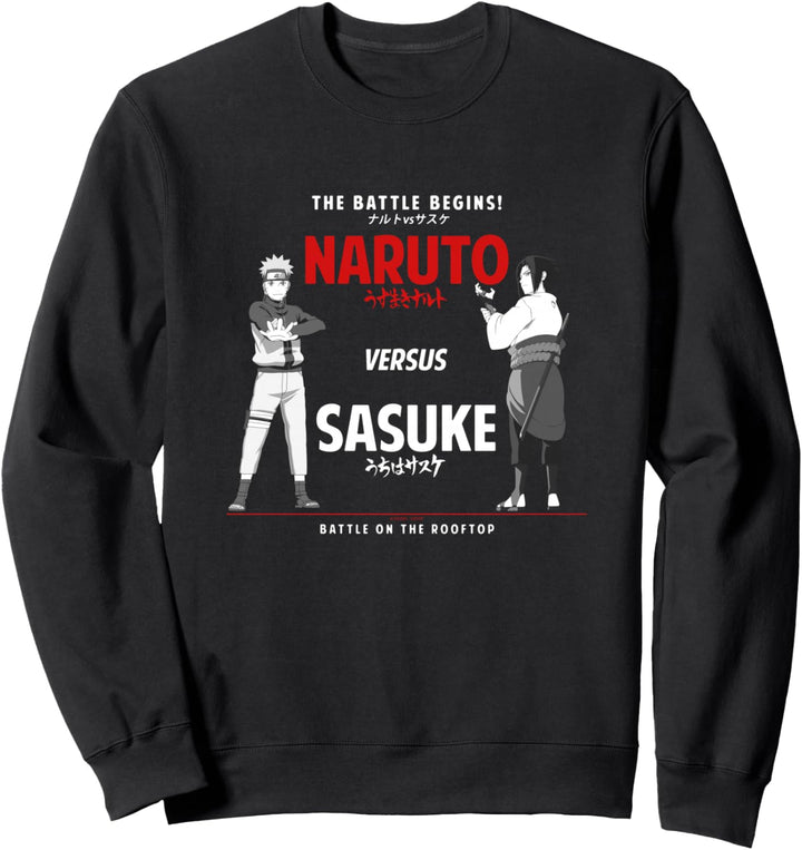 Naruto Shippuden Naruto gegen Sasuke Sweatshirt