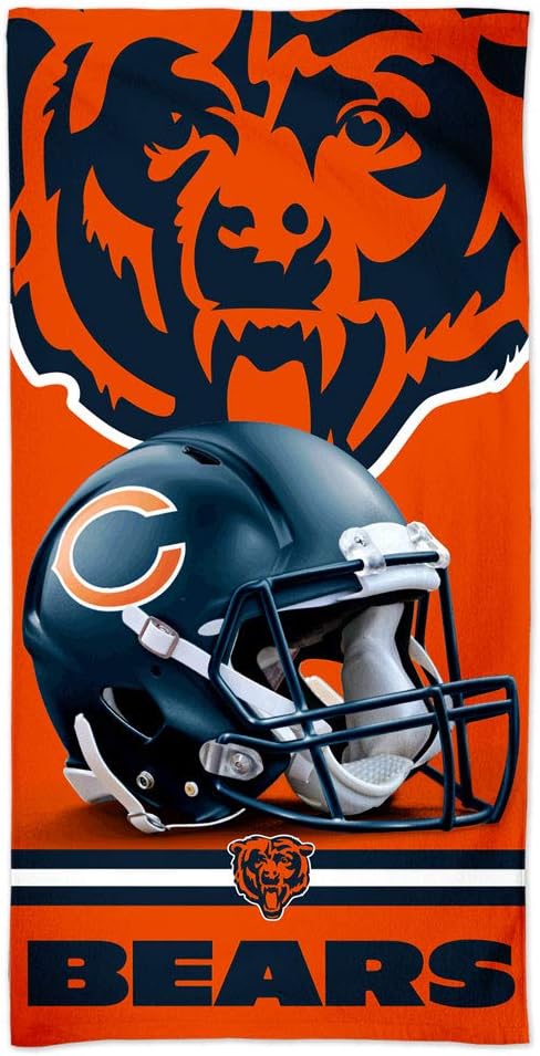 Wincraft NFL Chicago Bears 3D Strandtuch 150x75cm