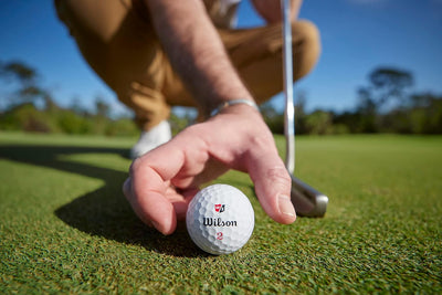 WILSON Staff Duo Golfbälle, weich, 12 Stück Weiss, Weiss