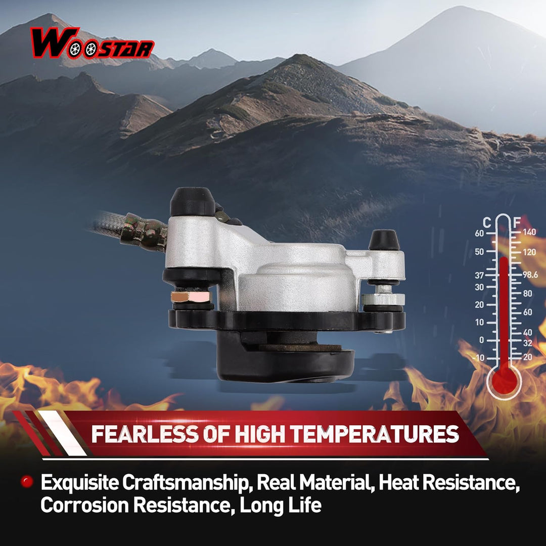 WOOSTAR Vordere Scheibenbremse Hauptbremszylinder Ersatz für 2 Takt 43ccm 47ccm 49ccm Chopper Roller